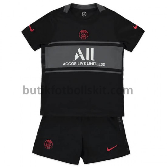 Paris Saint-Germain Barn Tredje Matchtröja 2021/22 Kortärmad