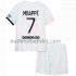 Paris Saint-Germain Kylian Mbappé 7 Barn Borta Matchtröja 2021/22 Kortärmad