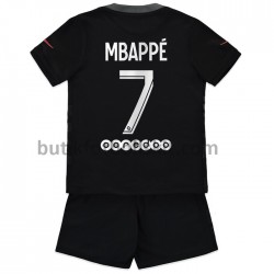 Paris Saint-Germain Kylian Mbappé 7 Barn Tredje Matchtröja 2021/22 Kortärmad