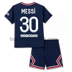 Paris Saint-Germain Lionel Messi 30 Barn Hemma Matchtröja 2021/22 Kortärmad