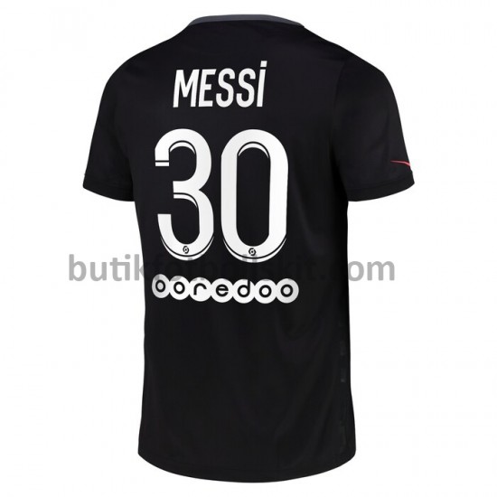 Paris Saint-Germain Lionel Messo 30 Tredje Matchtröja 2021/22 Kortärmad