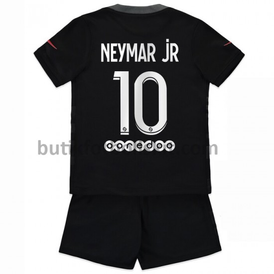 Paris Saint-Germain Neymar JR 10 Barn Tredje Matchtröja 2021/22 Kortärmad
