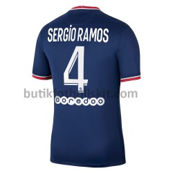 Paris Saint-Germain Sergio Ramos 4 Hemma Matchtröja 2021/22 Kortärmad