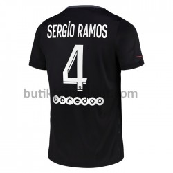 Paris Saint-Germain Sergio Ramos 4 Tredje Matchtröja 2021/22 Kortärmad