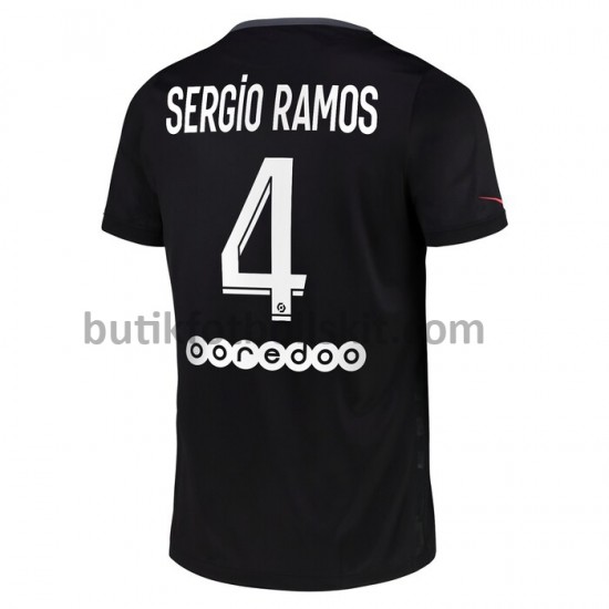 Paris Saint-Germain Sergio Ramos 4 Tredje Matchtröja 2021/22 Kortärmad