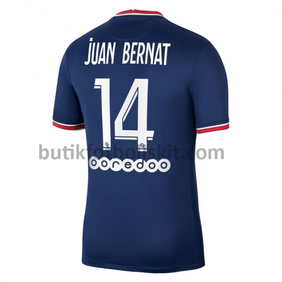 Paris Saint-Germain Juan Bernat 14 Hemma Matchtröja 2021/22 Kortärmad