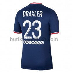 Paris Saint-Germain Julian Draxler 23 Hemma Matchtröja 2021/22 Kortärmad