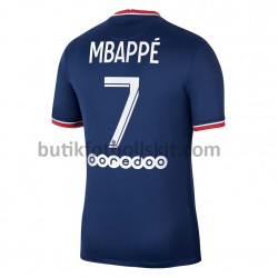 Paris Saint-Germain Kylian Mbappé 7 Hemma Matchtröja 2021/22 Kortärmad