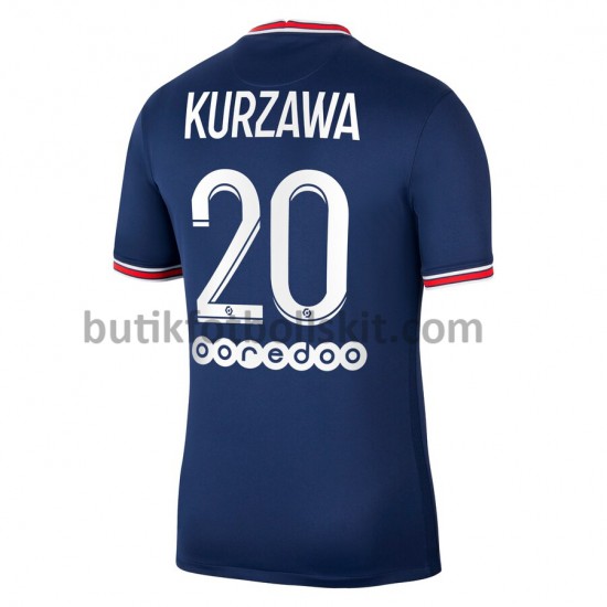 Paris Saint-Germain Layvin Kurzawa 20 Hemma Matchtröja 2021/22 Kortärmad