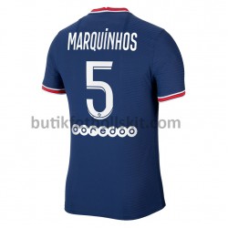 Paris Saint-Germain Marquinhos 5 Hemma Matchtröja 2021/22 Kortärmad