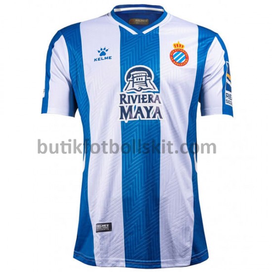RCD Espanyol Hemma Matchtröja 2021/22 Kortärmad