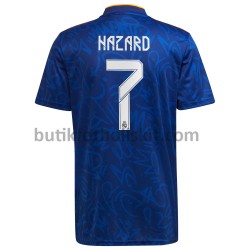 Real Madrid Eden Hazard 7 Borta Matchtröja 2021/22 Kortärmad