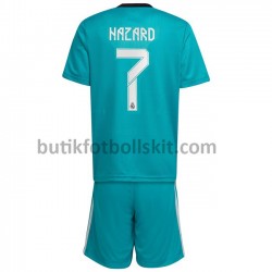 Real Madrid Eden Hazard 7 Barn Tredje Matchtröja 2021/22 Kortärmad