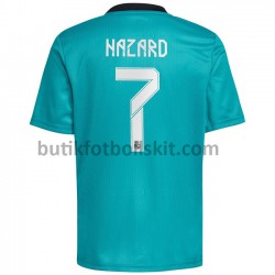 Real Madrid Eden Hazard 7 Tredje Matchtröja 2021/22 Kortärmad