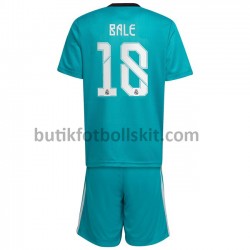 Real Madrid Gareth Bale 18 Barn Tredje Matchtröja 2021/22 Kortärmad