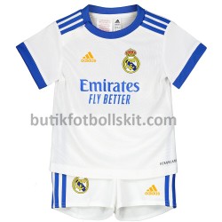 Real Madrid Barn Hemma Matchtröja 2021/22 Kortärmad