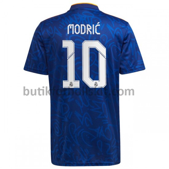 Real Madrid Luka Modrić 10 Borta Matchtröja 2021/22 Kortärmad
