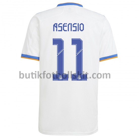 Real Madrid Marco Asensio 11 Hemma Matchtröja 2021/22 Kortärmad