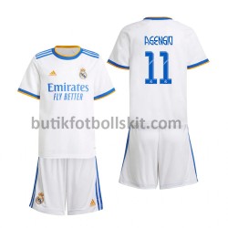 Real Madrid Marco Asensio 11 Barn Hemma Matchtröja 2021/22 Kortärmad