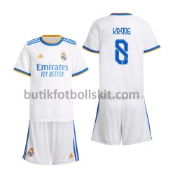 Real Madrid Toni Kroos 8 Barn Hemma Matchtröja 2021/22 Kortärmad
