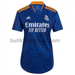 Real Madrid Dam Borta Matchtröja 2021/22 Kortärmad