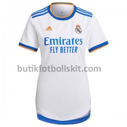 Real Madrid Dam Hemma Matchtröja 2021/22 Kortärmad