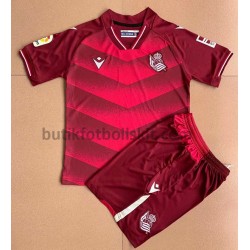 Real Sociedad Barn Borta Matchtröja 2021/22 Kortärmad