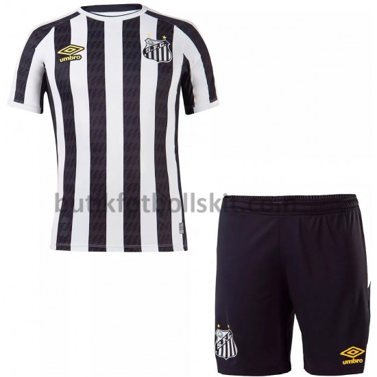 Santos FC Barn Borta Matchtröja 2021/22 Kortärmad