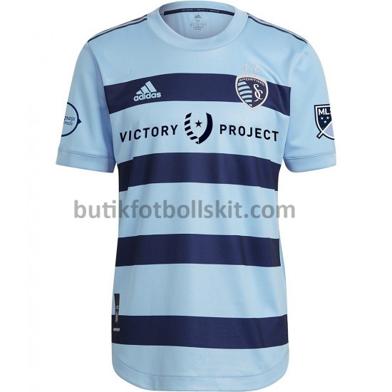 Sporting Kansas City Hemma Matchtröja 2022 Kortärmad