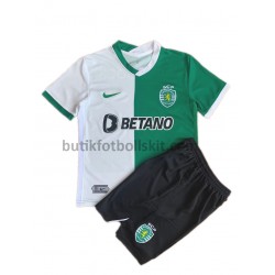 Sporting CP Barn Stromp Hemma Matchtröja 2021/22 Kortärmad