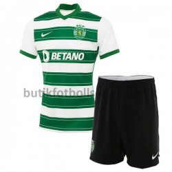 Sporting CP Barn Hemma Matchtröja 2021/22 Kortärmad
