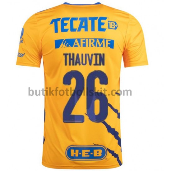 Tigres UANL Florian Thauvin 26 Hemma Matchtröja 2021/22 Kortärmad