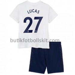 Tottenham Hotspur Lucas Moura 27 Barn Hemma Matchtröja 2021/22 Kortärmad
