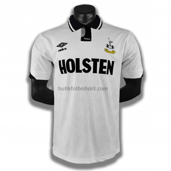 Tottenham Hotspur Retro Hemma Matchtröja 1990 Kortärmad