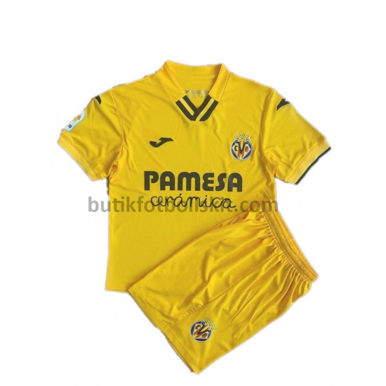Villarreal CF Barn Hemma Matchtröja 2021/22 Kortärmad