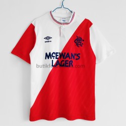 Wolverhampton Wanderers Retro Borta Matchtröja 1987-1988 Kortärmad
