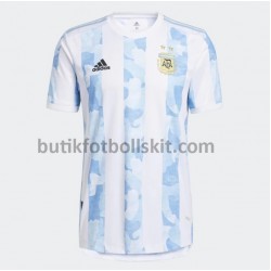 Argentina Hemma Matchtröja 2021 Kortärmad