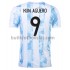 Argentina Kun Agüero 9 Hemma Matchtröja 2021 Kortärmad