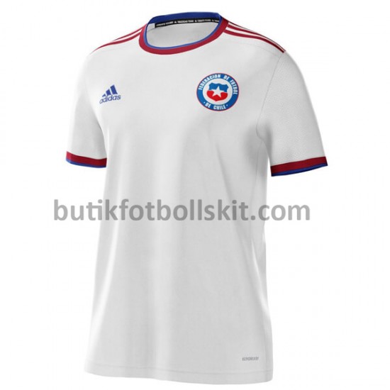 Chile Borta Matchtröja 2021 Kortärmad