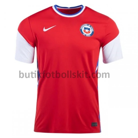 Chile Hemma Matchtröja 2020-2021 Kortärmad