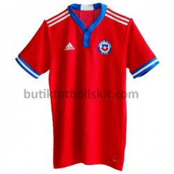 Chile Hemma Matchtröja 2021 Kortärmad