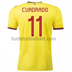 Colombia Cuadrado 11 Hemma Matchtröja 2020-2021 Kortärmad
