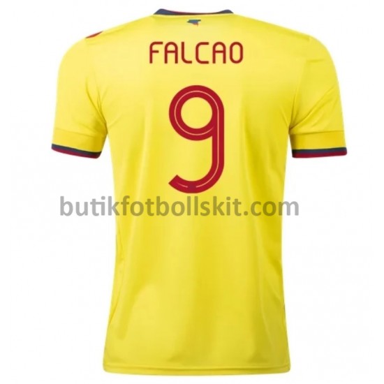 Colombia Falcao 9 Hemma Matchtröja 2020-2021 Kortärmad
