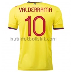 Colombia Valderrama 10 Hemma Matchtröja 2020-2021 Kortärmad