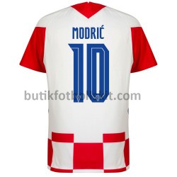 Kroatien Luka Modrić 10 Hemma Matchtröja EM 2020 Kortärmad