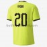 Tjeckien Matej Vydra 20 Borta Matchtröja EM 2020 Kortärmad