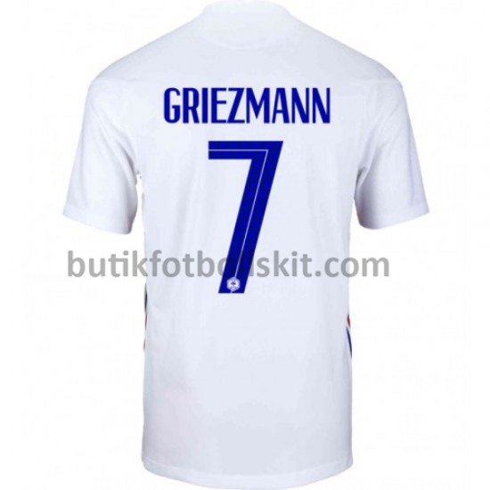 Frankrike Antoine Griezmann 7 Borta Matchtröja EM 2020 Kortärmad