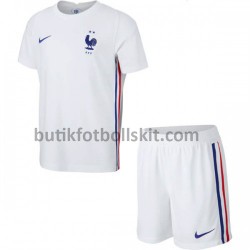 Frankrike Barn Borta Matchtröja EM 2020 Kortärmad