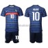 Frankrike Kylian Mbappé 10 Barn Hemma Matchtröja EM 2020 Kortärmad
