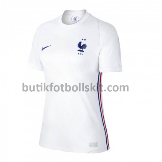 Frankrike Dam Borta Matchtröja EM 2020 Kortärmad